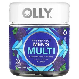Olly Vitamins, Multi, Mens, Blkbr - 90 ct