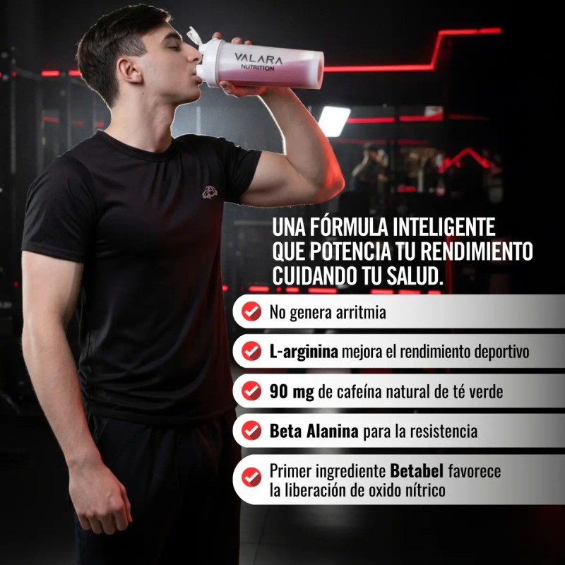 Firenox Pre Entreno Natural Red Punch 180 Polvo Servicios Beta