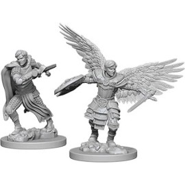 Wizkids/NECA Dungeons & Dragons Unpainted Miniatures: Male Aasimar Fighter