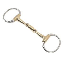 Stainless Steel Copper Horse Snaffle Bit for Riding