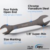 YIYEIE 9Pc. Super Thin Wrench Set, SAE 1/4" to 1-1/16",