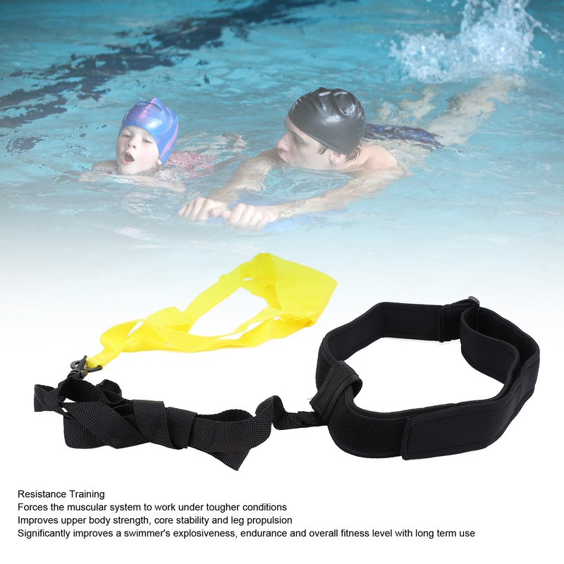 Swim Parachute Professional Safe Portable Swimming Resistance Training Belt Set