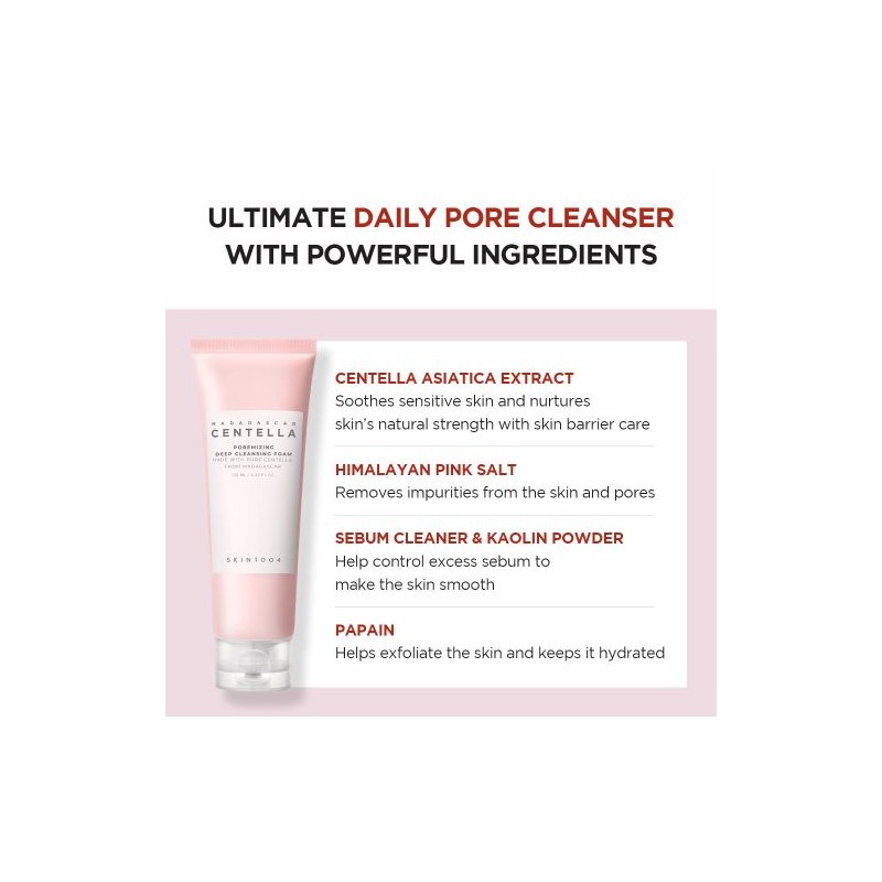 SKIN1004 [SKIN1004]*TIMEDEAL* Madagascar Centella Poremizing Deep Cleansing Foam 125ml