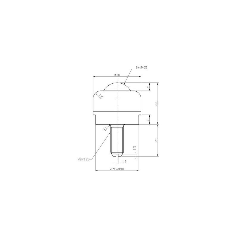 Acer Tech Plain Bear Cutting a Bolt Type Top and
