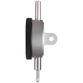 TESA Brown & Sharpe 14.82022 Central Lug Back Dial Indicator, White Dial, 4.0-48 Thread, 0.374" Stem Diameter, 0-100 Reading, 2.25" Dial Diameter, 0"-1" Range, 0.001" Graduation, +/-0.001" Accuracy