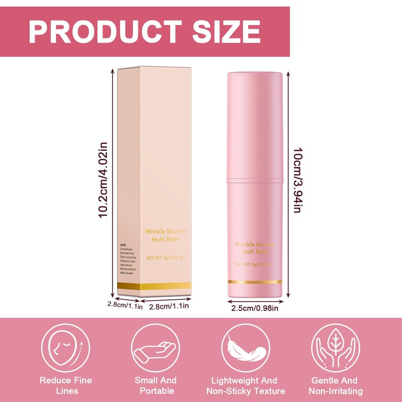 Wrinkle Multi Balm Stick, Collagen Balm Stick, Pure Collagen Wand,