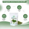 Herbal Magic's Natural Fenugreek leaf Powder (Methi) - Rich Flavoured