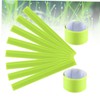 SUPVOX 11Pcs Reflective Safety Slap Bracelets for Night Running Jogging