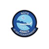 Sticker NATO AWACS BW Aeroplane E-3A Component 7 x 7 cm A1683