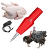 Zupixfer Chicken Plucker Machine | Handheld Feather Removal for Chicken,