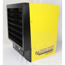 Dura Heat EWH5510 Electric Forced Air Heater with Remote Control 17,060 Btu, Yellow, Large