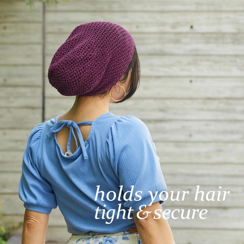 CHARM Lightweight Crochet Summer Hat Men Thin Hat Women 100%