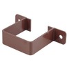 Wavin OSMA 4T834 Brown Pipe Bracket for 61mm Square downpipe