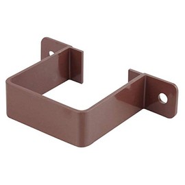 Wavin OSMA 4T834 Brown Pipe Bracket for 61mm Square downpipe