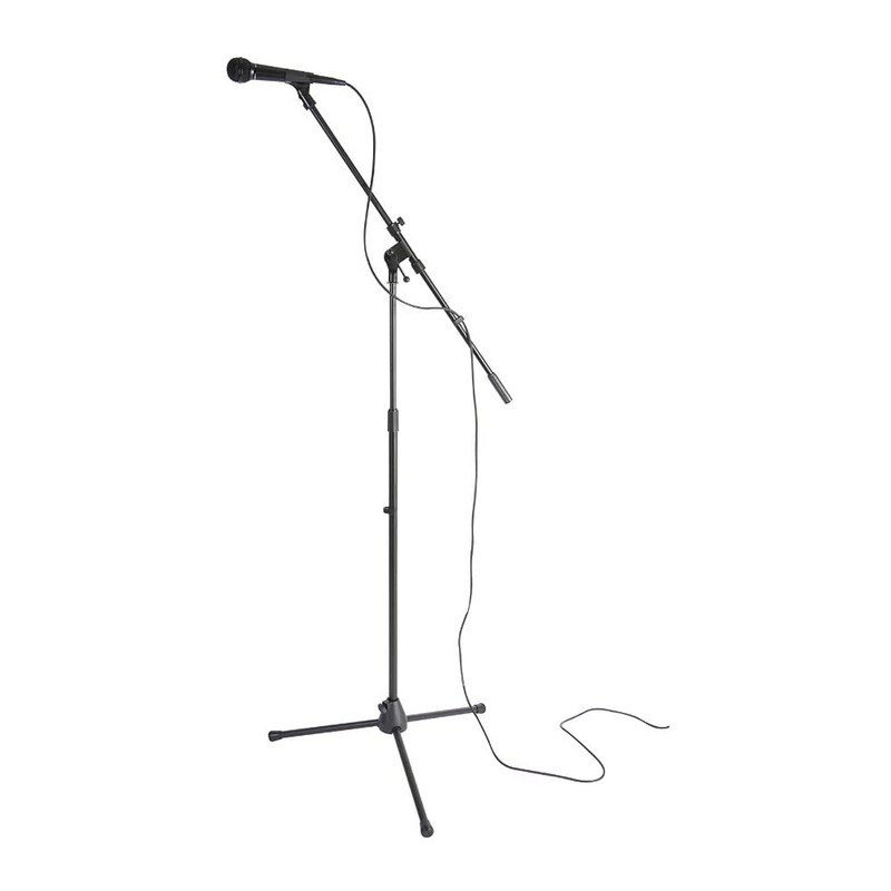 Shure Cardioid Dynamic Vocal Microphone Bundle with Stand and Cable