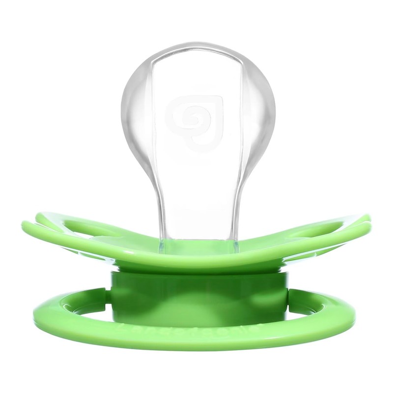 Landofgenie Large Teat Shield Dummy for Adults Green