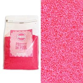 Mystic Sprinkles Plumpkins 5.5lbs Bulk Nonpareils Sprinkle Bags (Pretty In Pink)