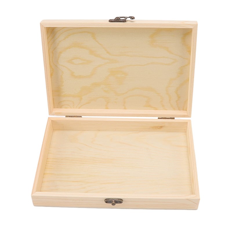 Cigar Humidor Box, Rectangular Rustic Design Humidor Cigar Box Cigar