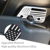 Upgraded Aluminum Alloy Sun Visor Clips,Compatible with Jeep Wrangler JK