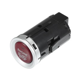 A ABSOPRO Engine Starter Switch No. 35881T5HH41 Engine Start Stop Switch Button for Honda Fit 2015 2016 2017 2018 Silver Tone