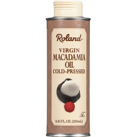 Roland Foods Virgin Cold-Pressed Macadamia Oil, Specialty Imported Food, 8.45 Ounce, Pack of 1