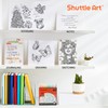Shuttle Art Retractable Pastel Gel Ink Pens, 11 Pack Black