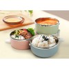 INTERKITCHEN Lunch Box 4 Boxes with Insulated Bag