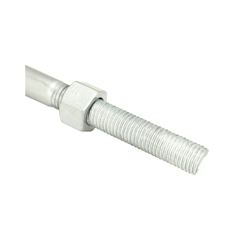 QWORK Eye Bolt with Nuts, 3/4'' x 12" Galvanized Eye