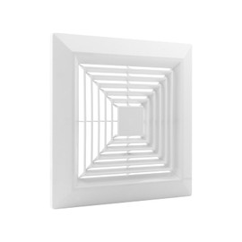 Bathroom Vent Cover,Bathroom Exhaust Fan Cover with Springs Replacement,Bathroom Ceiling Fan Grille Cover, for Square Ceiling or Wall-Mount Exhaust Fan(9inch)