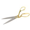 10.5in Scissors Sewing Shears Stainless Steel Wool Wire Ergonomic Snippers