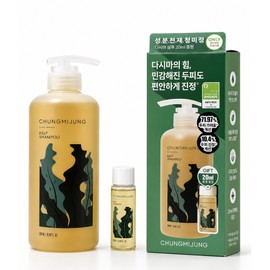 Cheongmijeong Kelp Natural Shampoo 500ml+20ml / 청미정 다시마 천연 샴푸 500ml+20ml