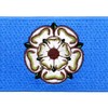 EmbTao Yorkshire Flag Patch Embroidered Applique Iron On Sew On