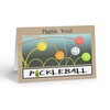 Stonehouse Collection Pickleball Thank You Note Cards - 10 Boxed Pickle Ball Appreciation Cards - Sports Cards USA Made (Thank You)
