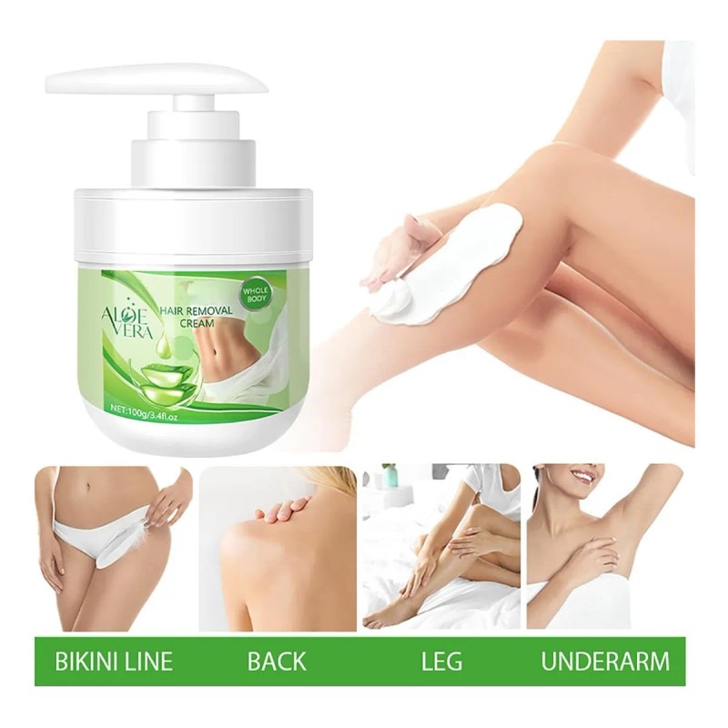 Crema Depilatoria Facial Femenina, Suave Y No Irritante