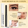 2 in 1 Lash REMOVER with BIOTIN; Sensitive Skin; Cluster