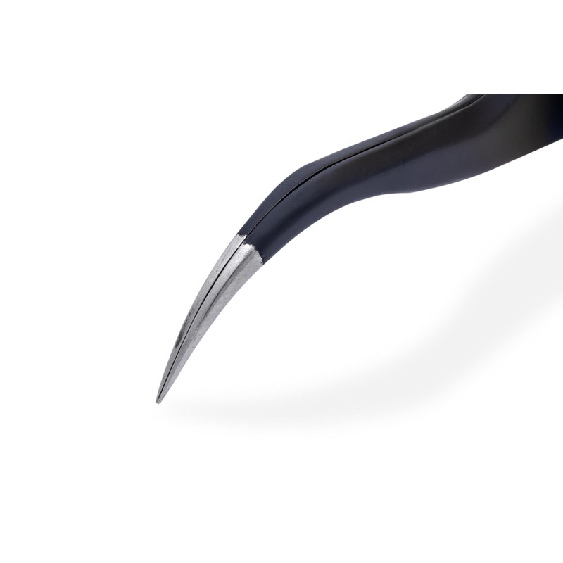 Scotle Tweezers ESD-15 Anti-Static Coated Standard 125 mm Curved Pencil