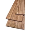 Zebrawood Lumber 3/4"x2"x12" - 4 Pack