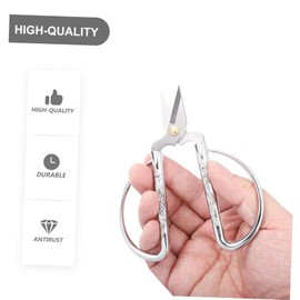 Operitacx 2 Stck. Drachen- Und Phönixschere Kinderschere Zangenschlüssel Seitenschneider Garnschere Maschine Zackenschere Trimmer Nahttrenner Mehrzweckschere Silver Edelstahl-zink-legierung