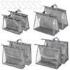 CINPIUK Handbag Dust Bags Clear Purse Storage Organizer for Closet