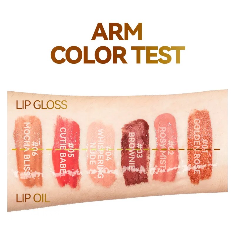 - Set De 6 Pintalabios Lipsmile Mate Y Brillante