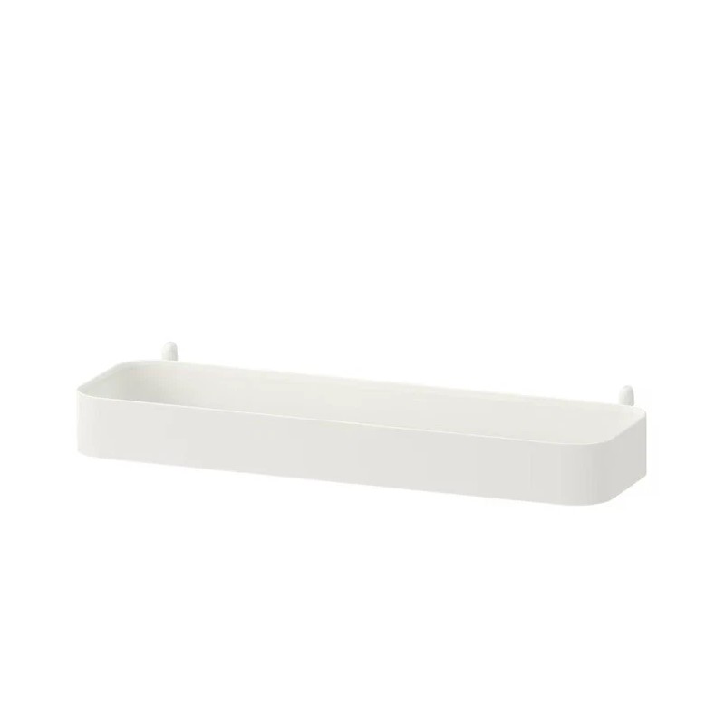 Ikea Skadis Pegboard Shelf White Container 10-3/4" x 3-1/2" NEW