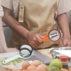 Vegetable Peeler with Container Double Sided Stainless Steel Blade Easy