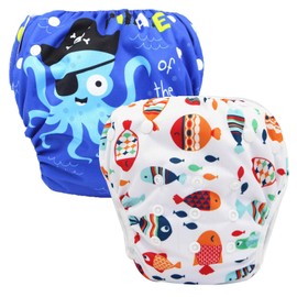 storeofbaby Reusable Water Diapers for Infant Baby Swim Pool Pants Shorts