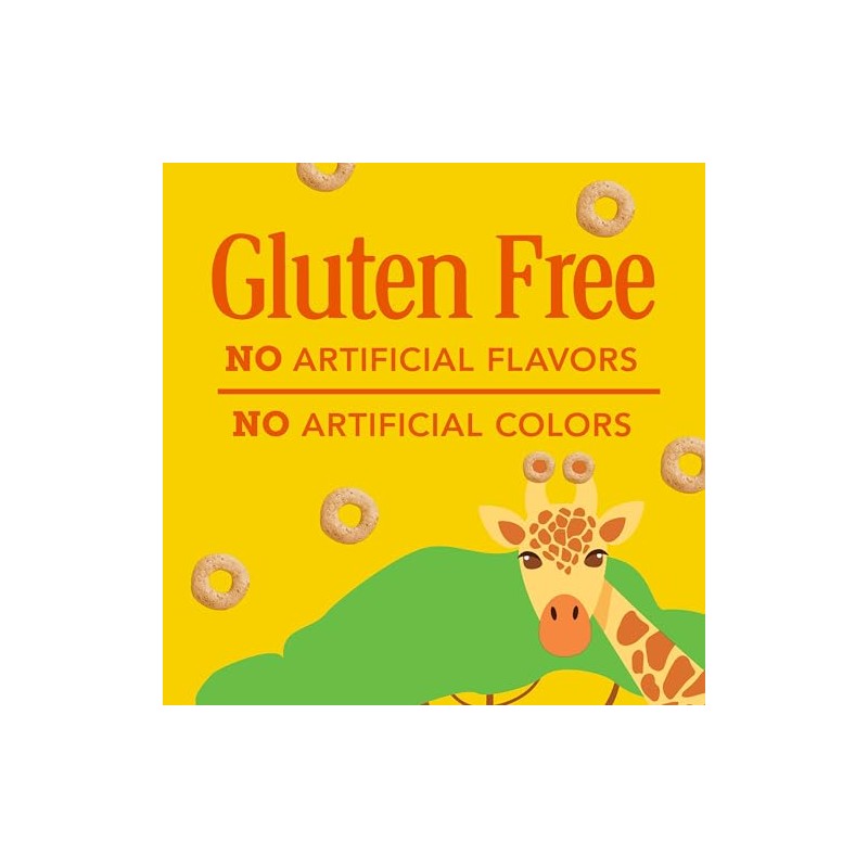 Cheerios Cereal Pouches, Whole Grain Oats, Gluten Free, 8 Pouches,