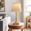 Oneach Modern Gold Brass Table Lamp Set of 2 for