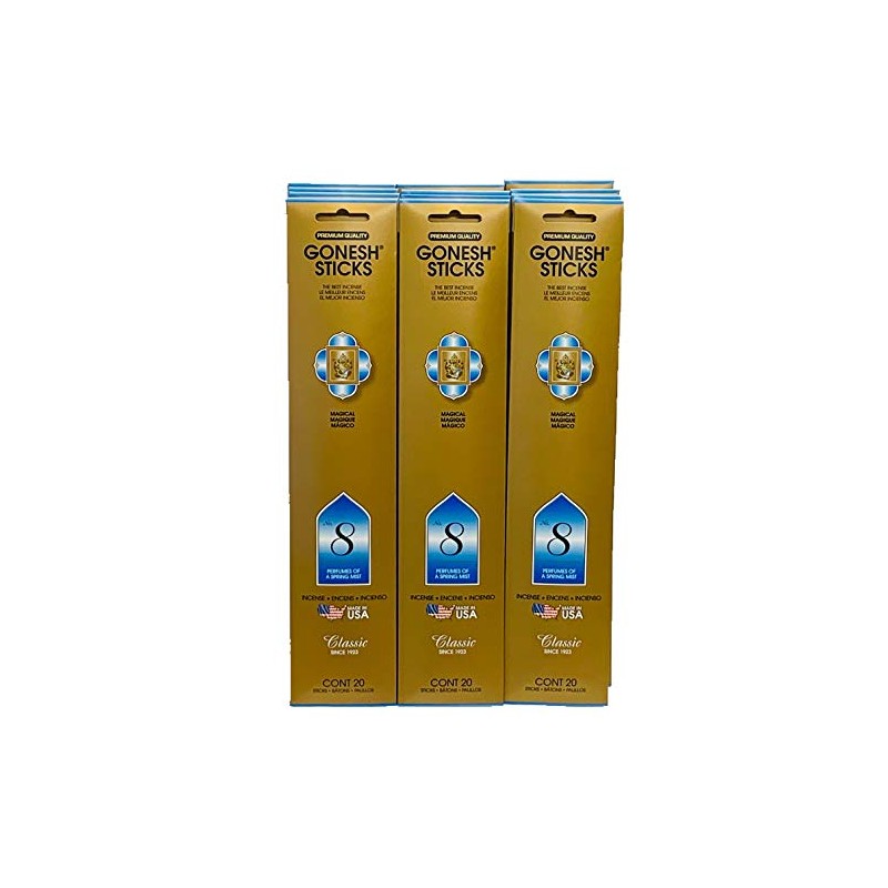 GONESH Incense Sticks #8 Perfumes of a Spring Mist Lot