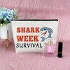 Sfodiary Shark Gifts for Women Makeup Bag Animal Lover Gifts