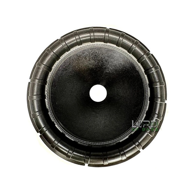 Lord of Bass 18" Subwoofer Cone With Ribbed Surround Speaker