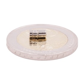 Aprilheld 60 Disc Magnets Set 3 x 1 mm + 3 x 2 mm + 3 x 3 mm N52 Strongest Class Neodymium Magnets Extra Strong Power Magnet for Notice Board, Fridge Mini Magnetic Disc