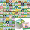TecUnite 80 Pcs Easter Lunch Notes Spring Joke Cards Riddles
